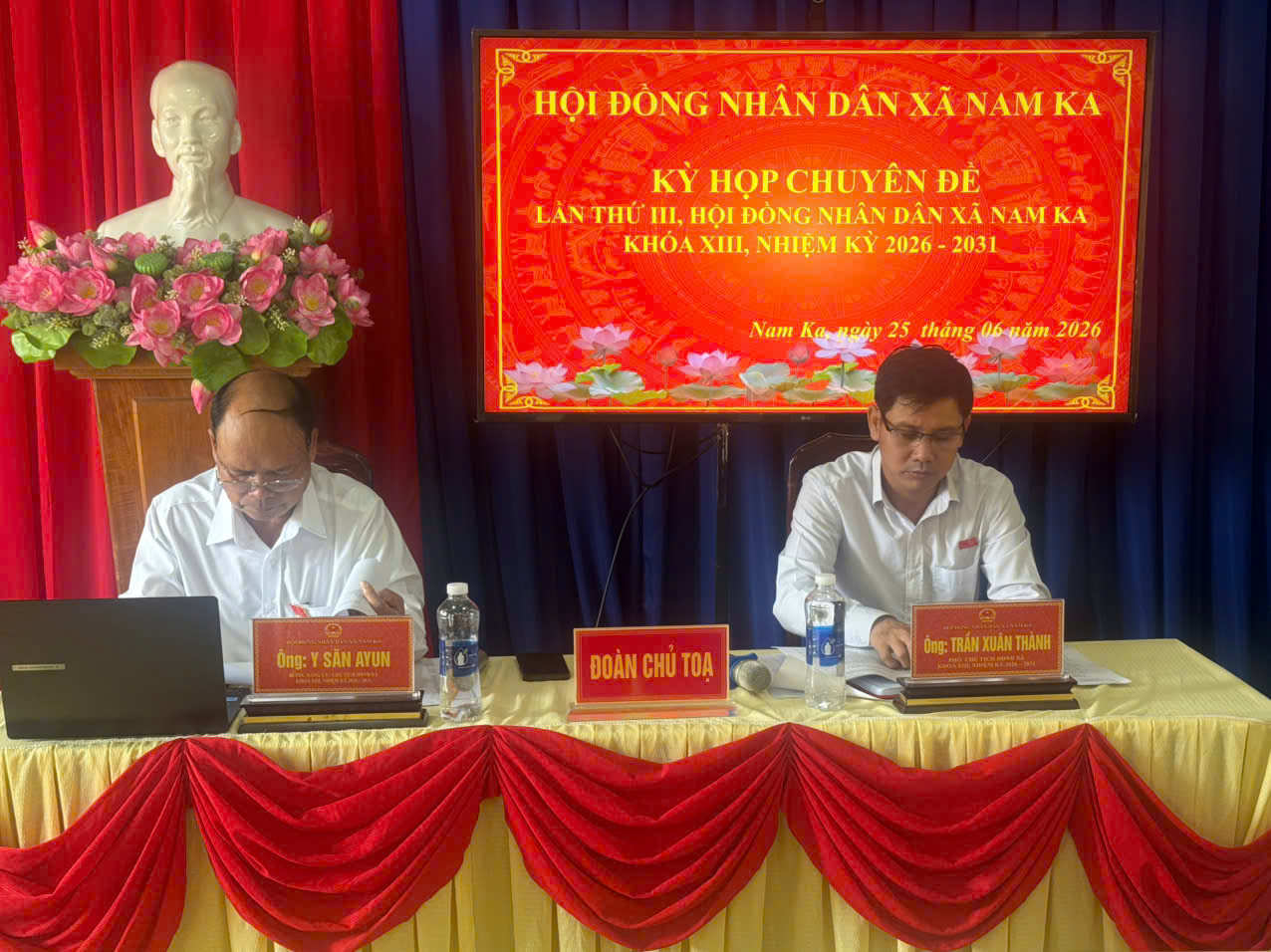 Xã Nam Ka: Tổ chức thành công Kỳ họp chuyên đề lần thứ Ba, HĐND xã nhiệm kỳ 2026 – 2031
